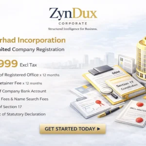 Berhad Incorporation / Public Limited Company Registration